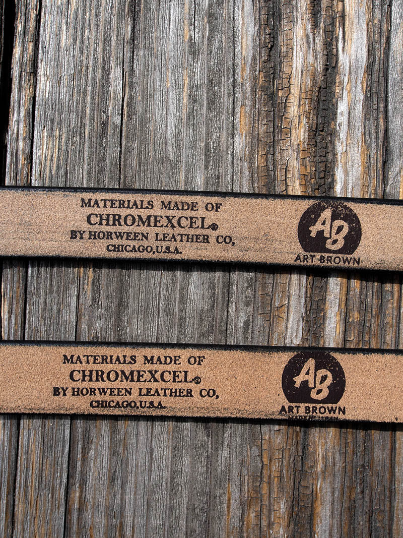 "ART BROWN" 24mm NARROW BELT