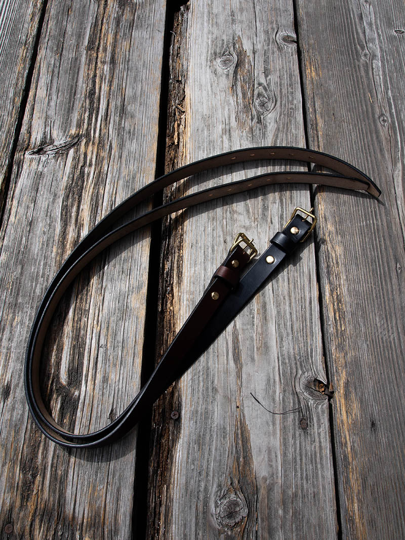 "ART BROWN" 24mm NARROW BELT