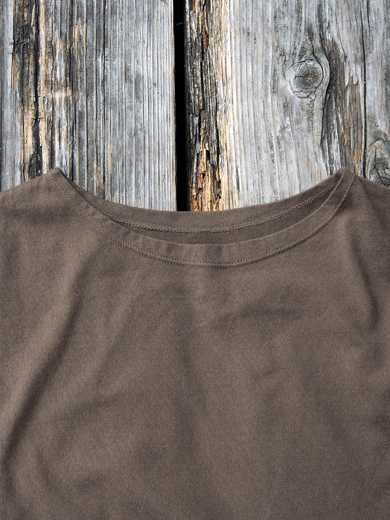 Basque Boat Neck Knit