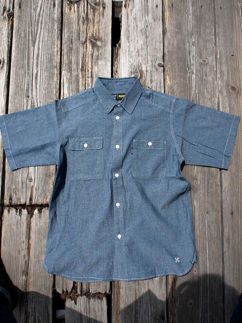 CHAMBRAY WORK SHIRT S/S
