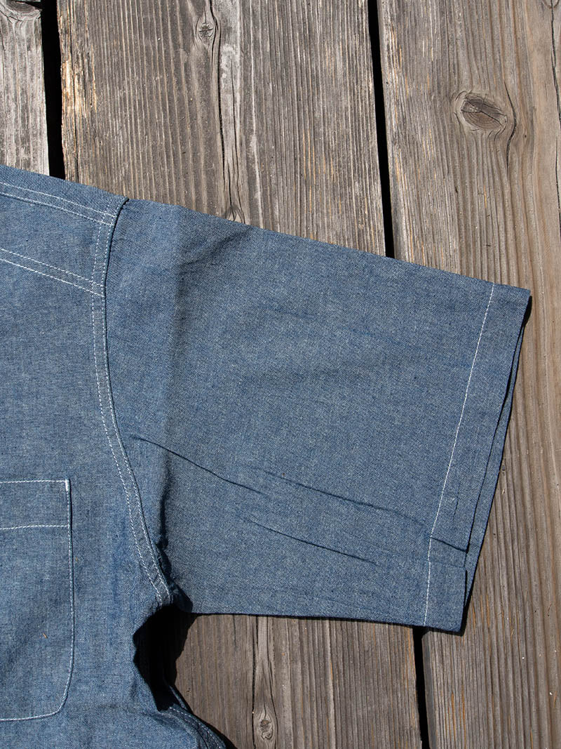 CHAMBRAY WORK SHIRT S/S