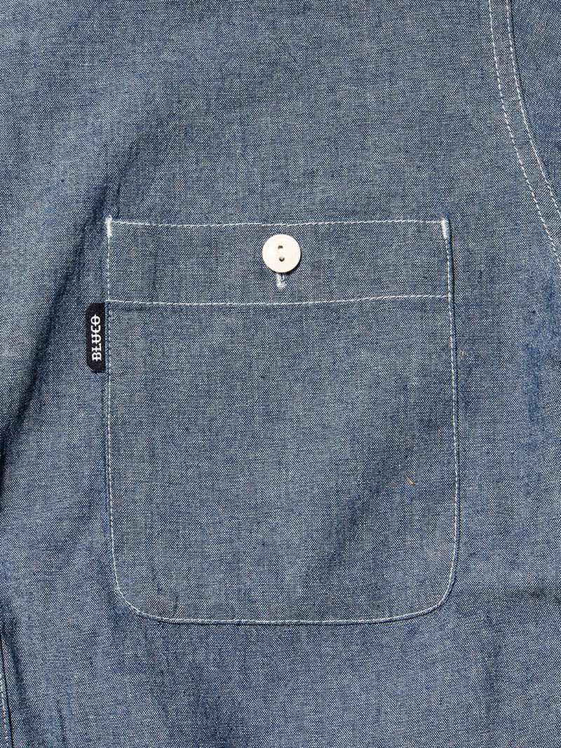 CHAMBRAY WORK SHIRT S/S