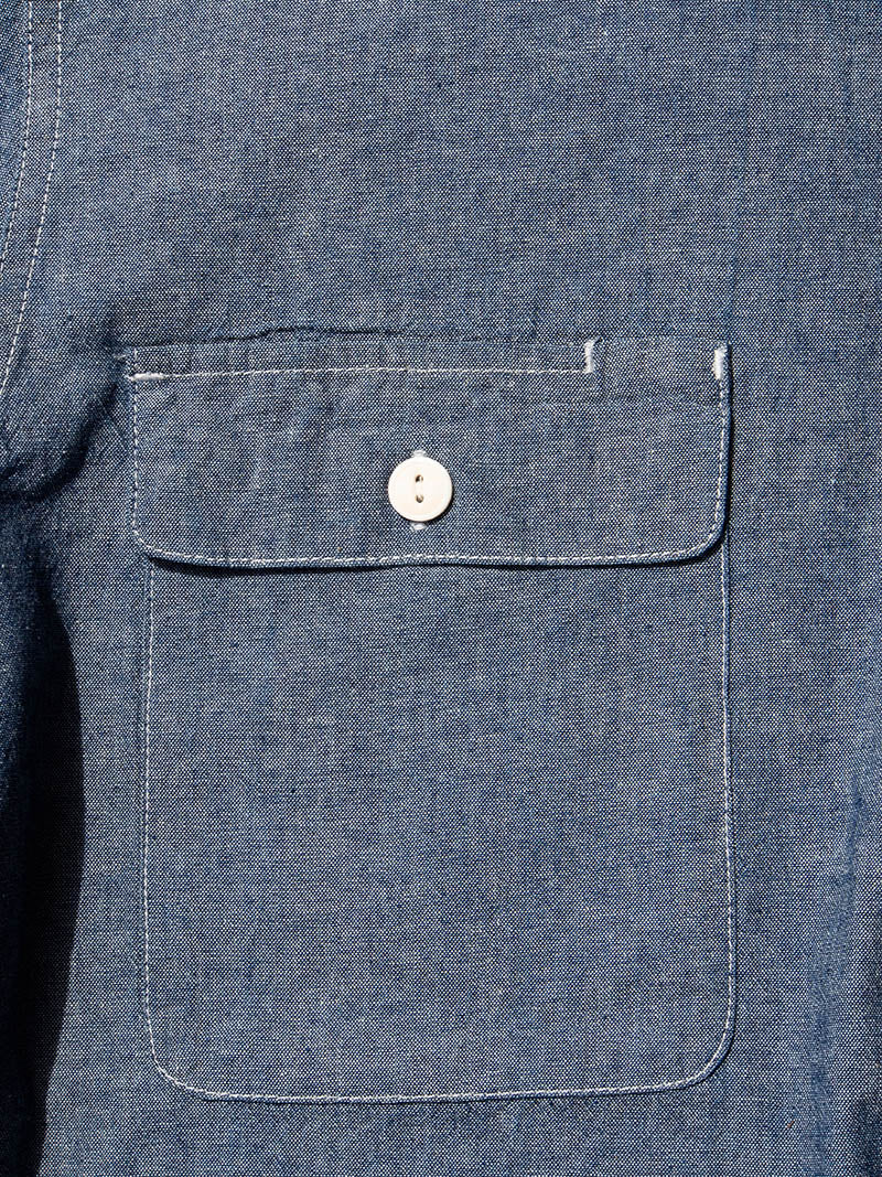 CHAMBRAY WORK SHIRT S/S