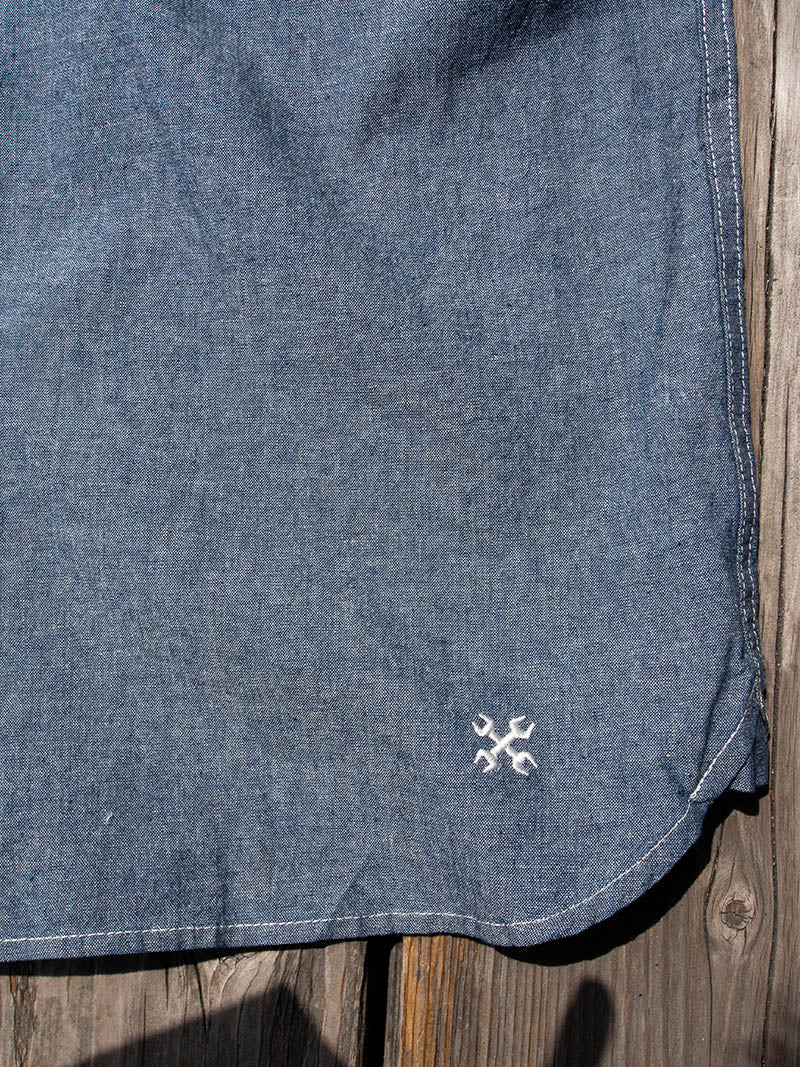 CHAMBRAY WORK SHIRT S/S