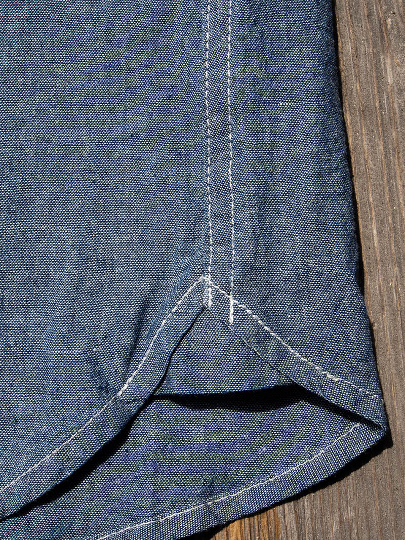 CHAMBRAY WORK SHIRT S/S