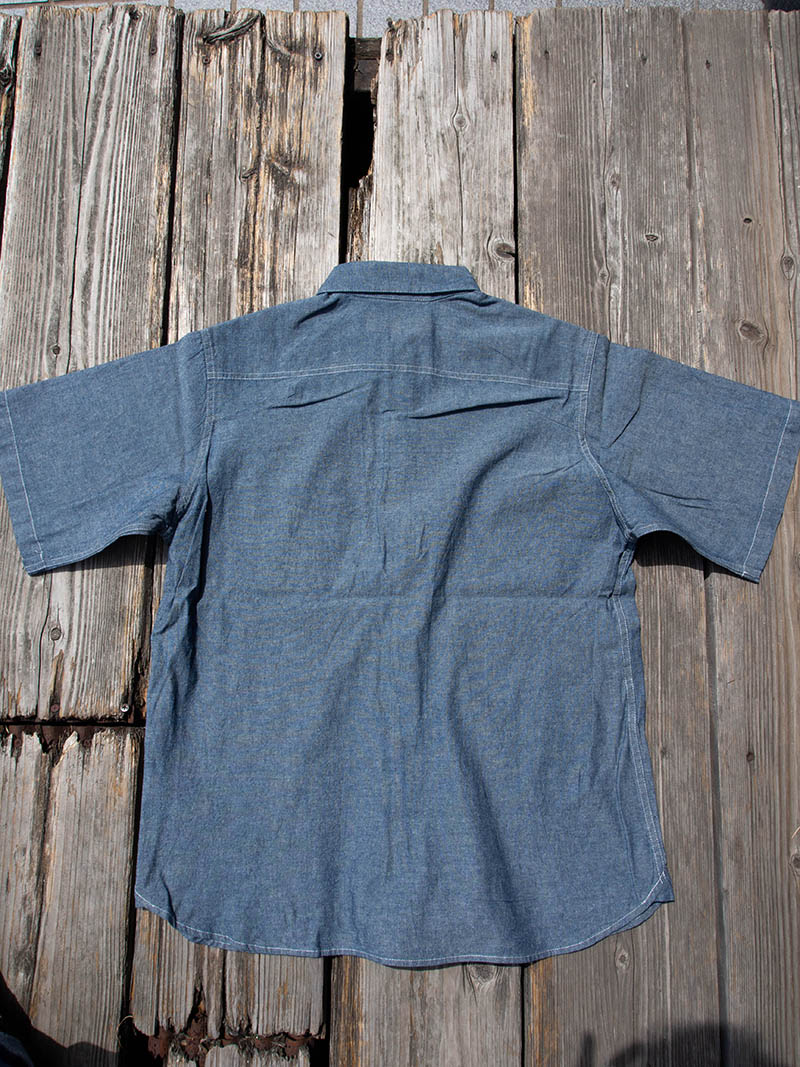 CHAMBRAY WORK SHIRT S/S