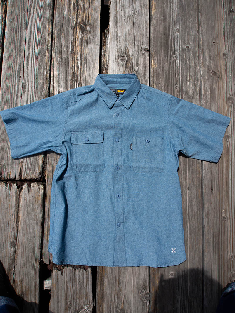 CHAMBRAY WORK SHIRT S/S