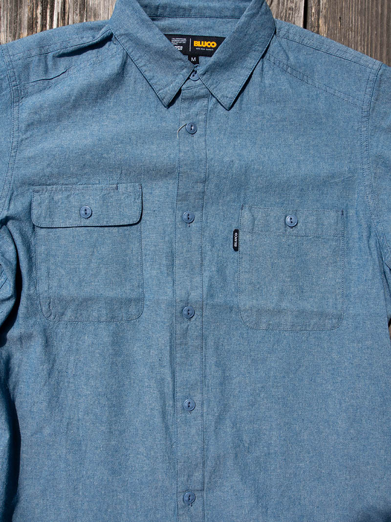 CHAMBRAY WORK SHIRT S/S