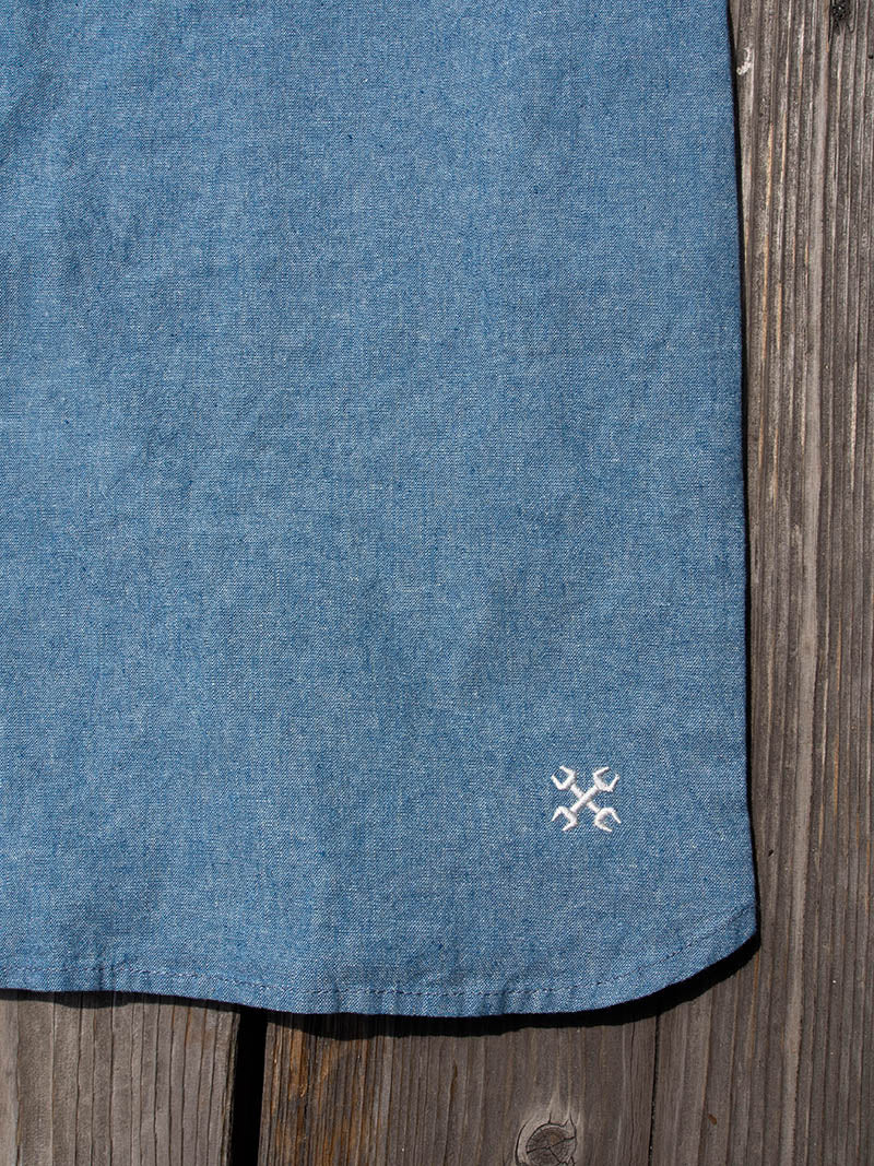 CHAMBRAY WORK SHIRT S/S