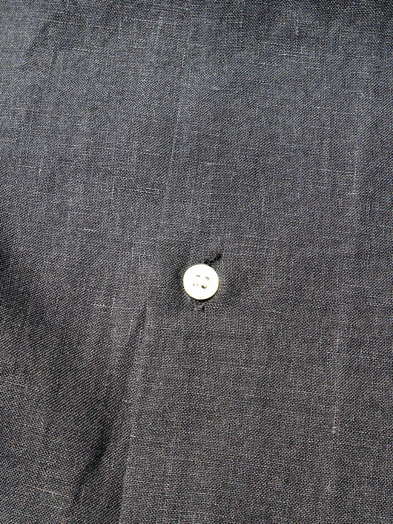 Open Collar Shirt, Linen