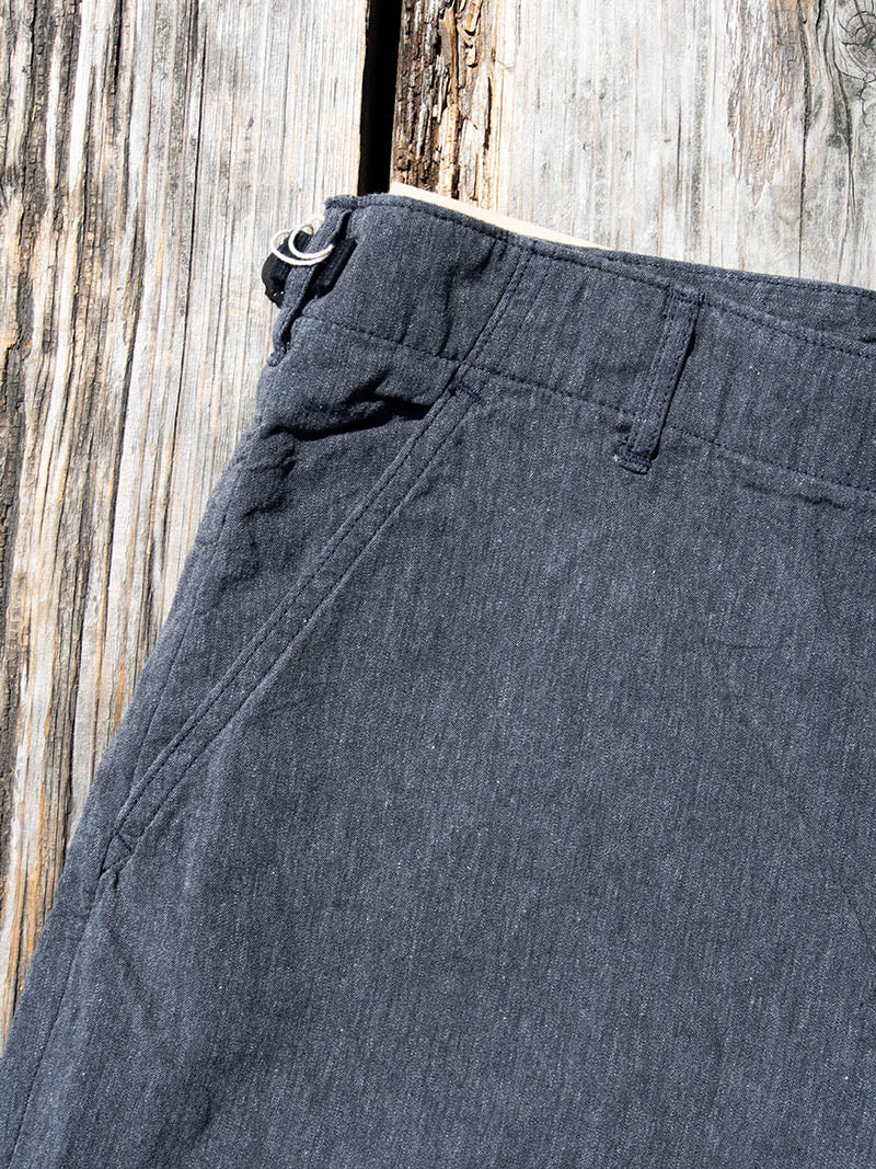 FWP Trousers, Black Chambray