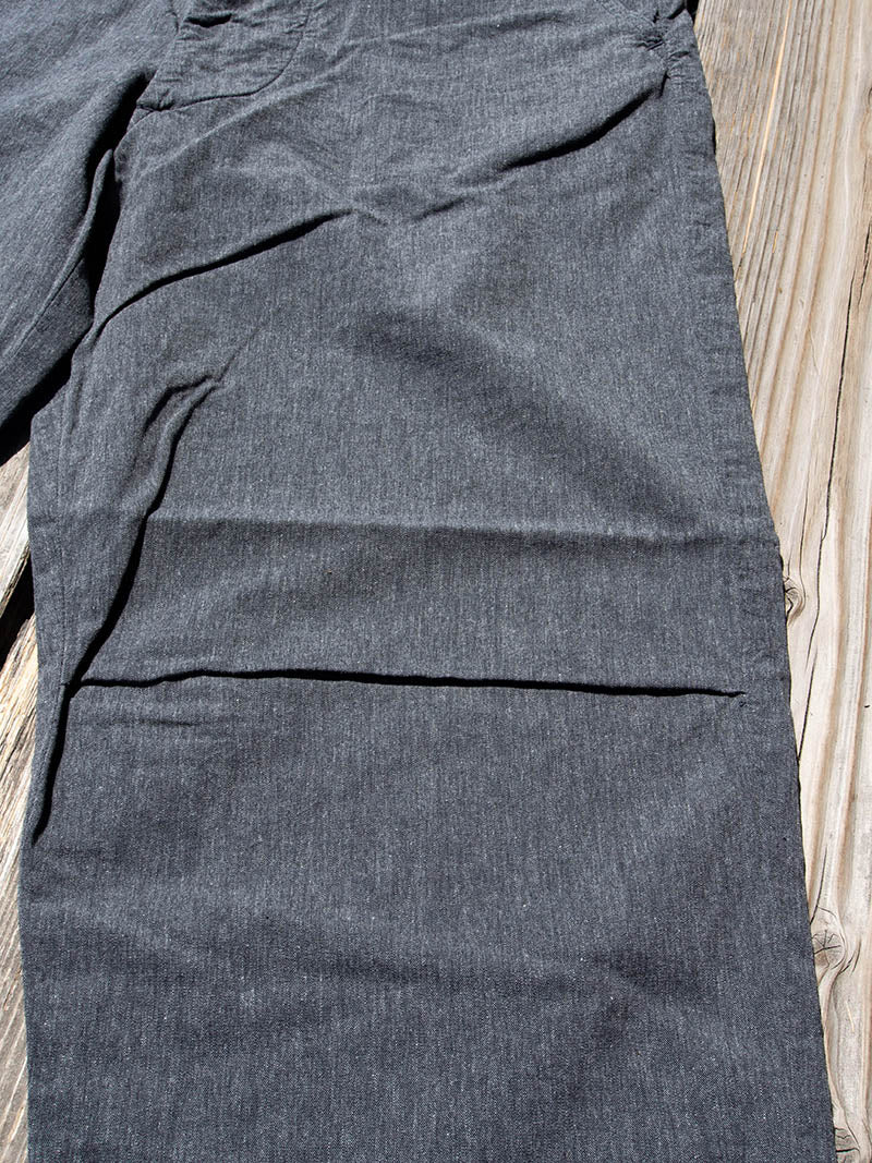 FWP Trousers, Black Chambray