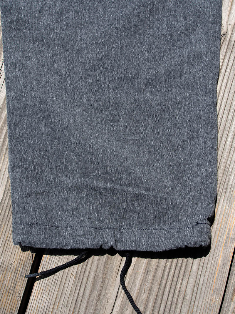 FWP Trousers, Black Chambray