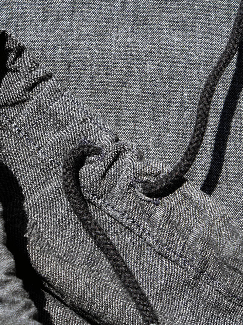 FWP Trousers, Black Chambray
