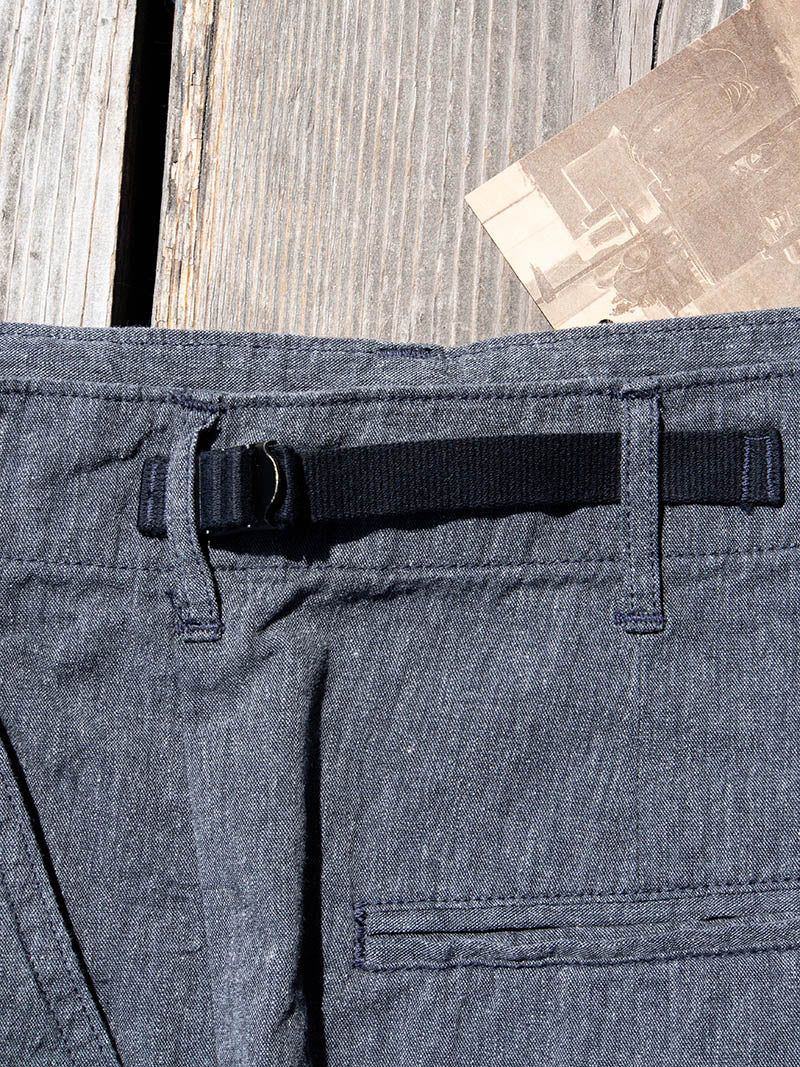 FWP Trousers, Black Chambray