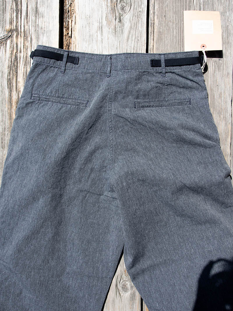 FWP Trousers, Black Chambray