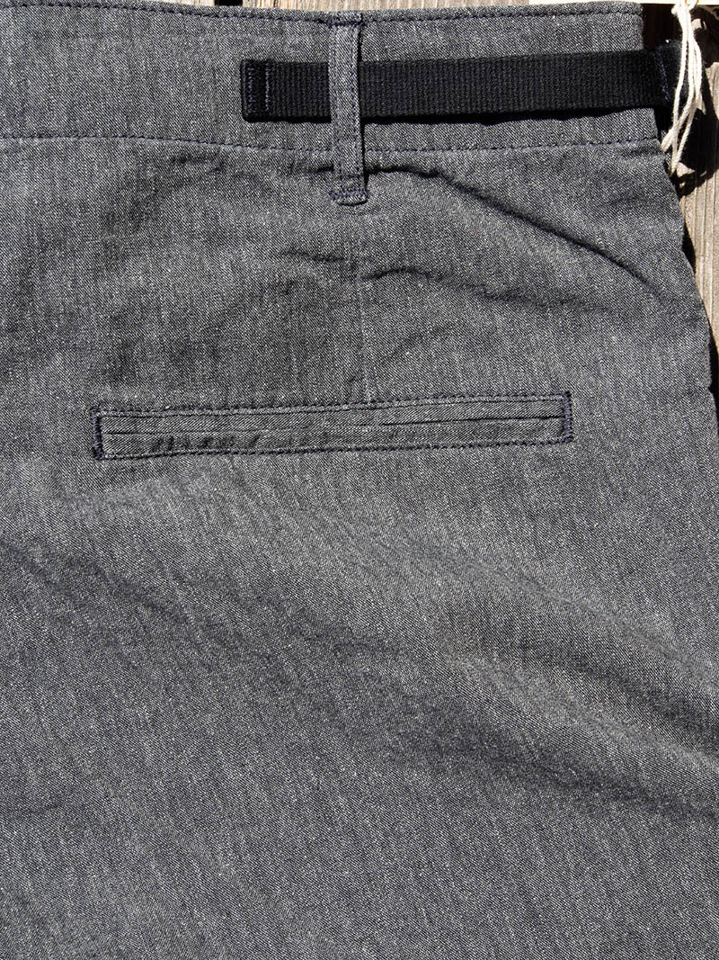 FWP Trousers, Black Chambray