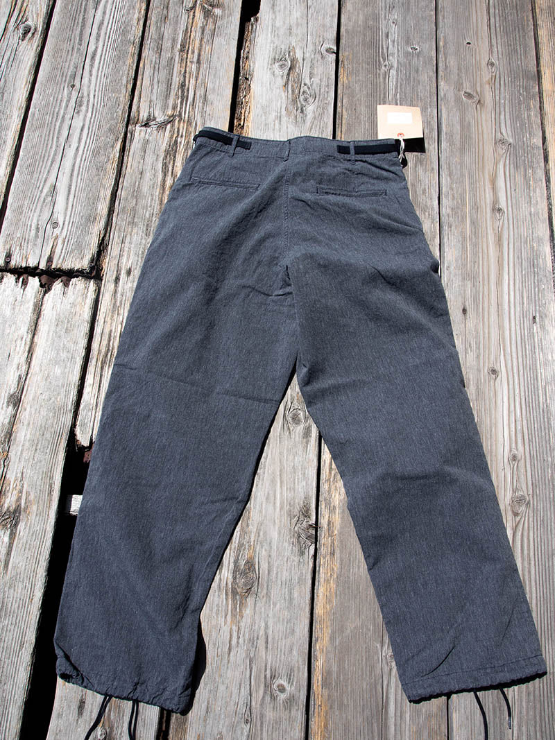 FWP Trousers, Black Chambray