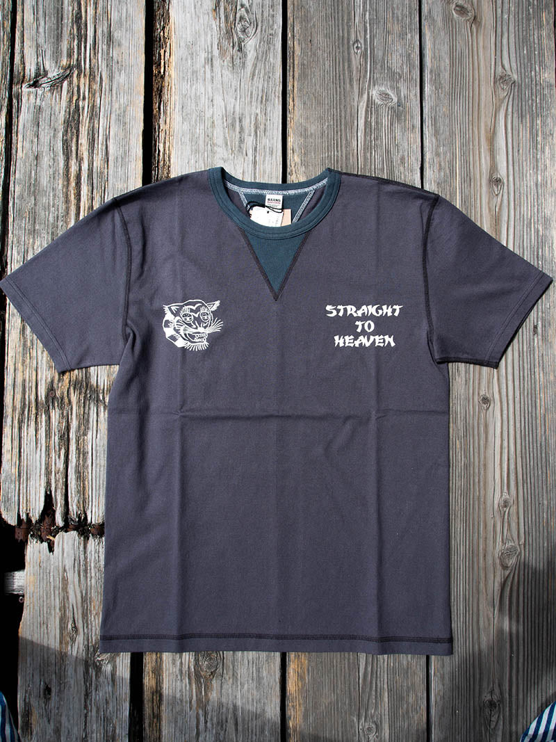 COZUN S/S GUSSET CREW -HEAVEN-
