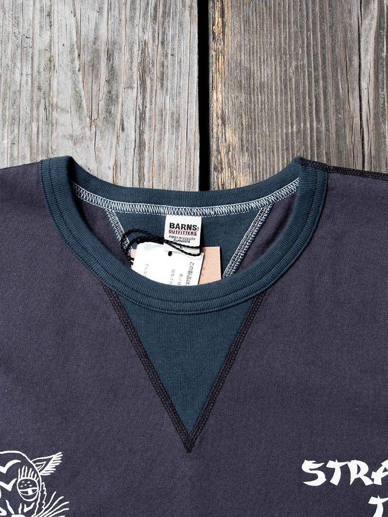 COZUN S/S GUSSET CREW -HEAVEN-