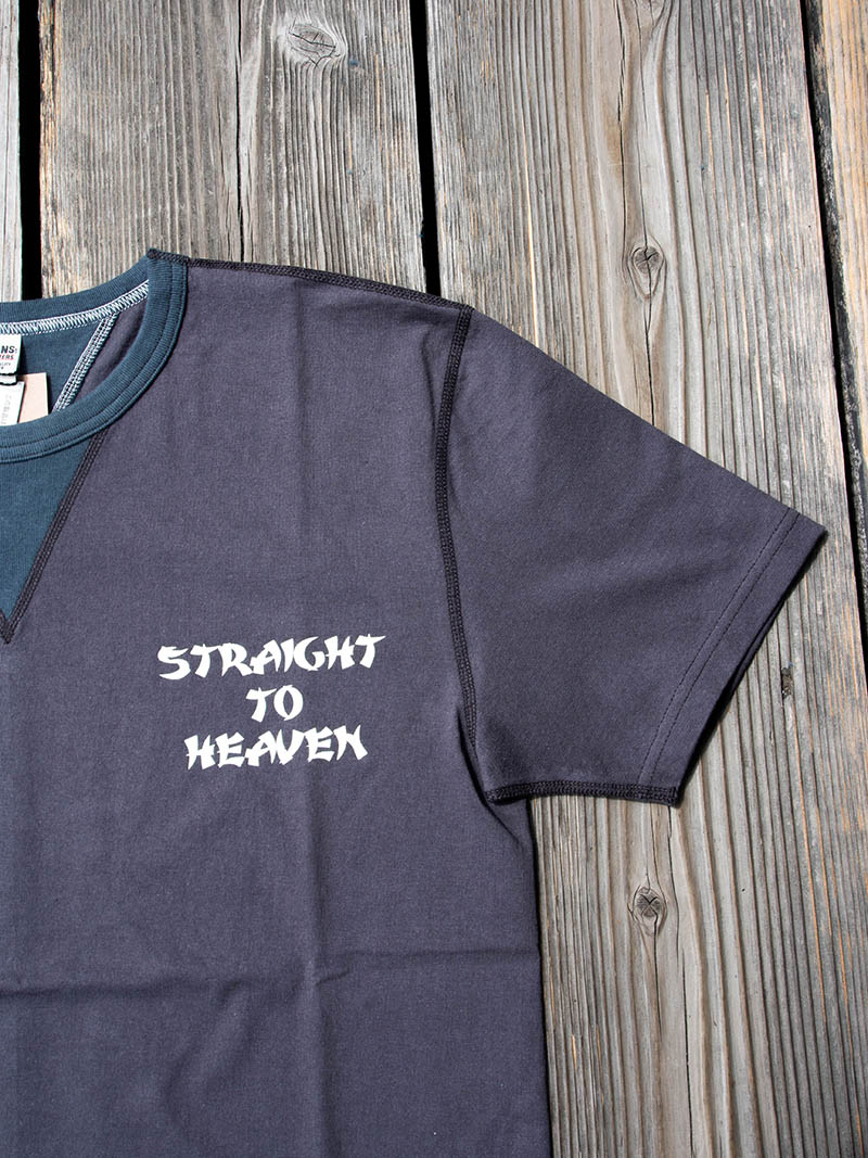 COZUN S/S GUSSET CREW -HEAVEN-