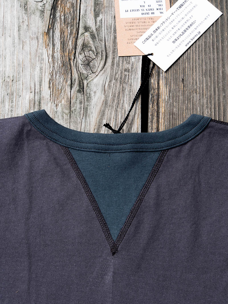 COZUN S/S GUSSET CREW -HEAVEN-