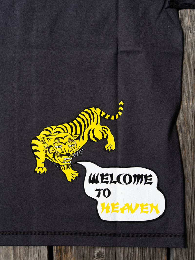 COZUN S/S GUSSET CREW -HEAVEN-