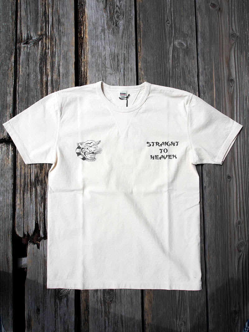 COZUN S/S GUSSET CREW -HEAVEN-