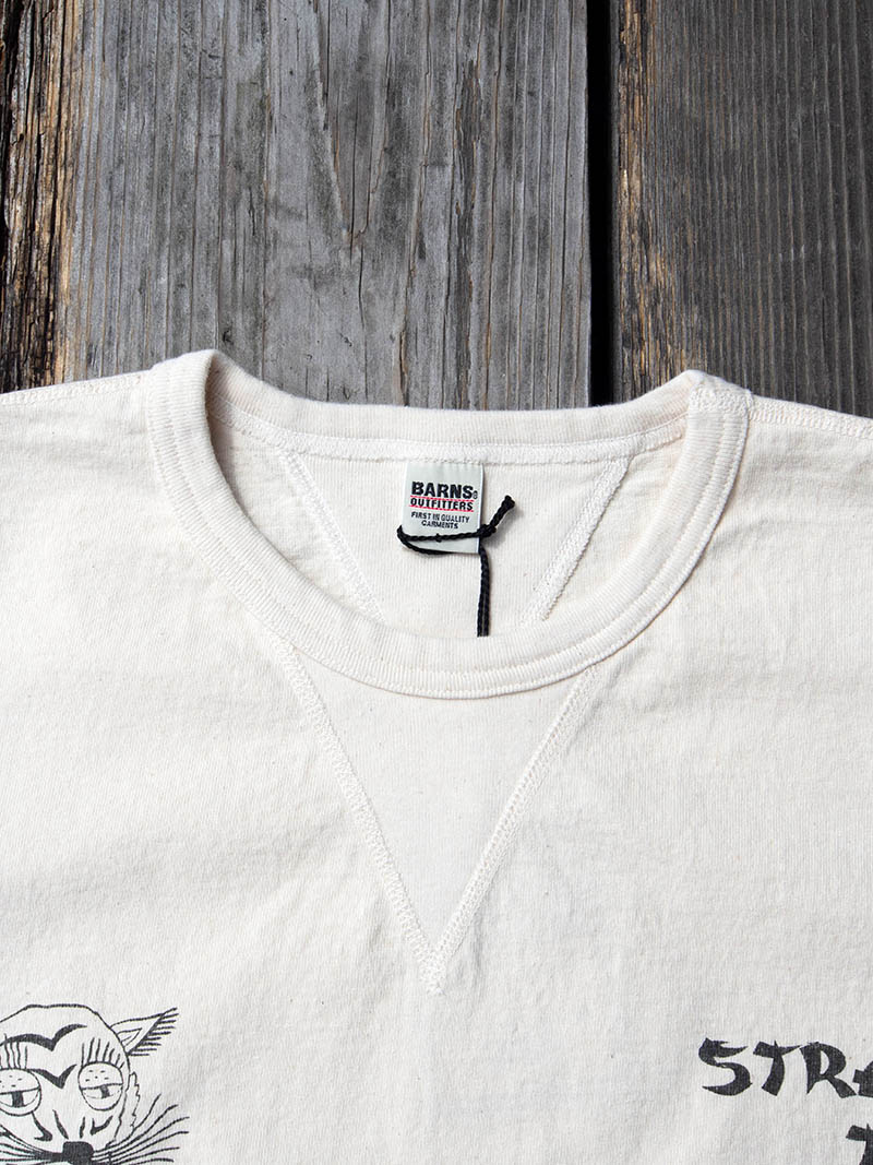 COZUN S/S GUSSET CREW -HEAVEN-