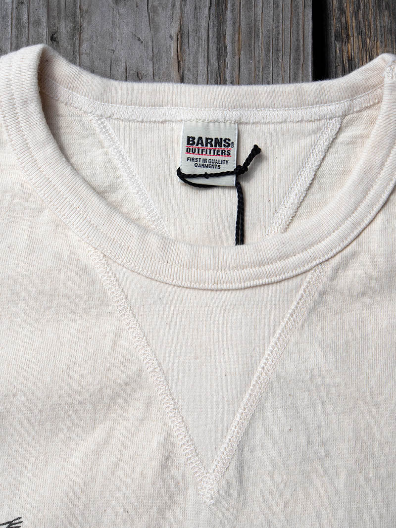 COZUN S/S GUSSET CREW -HEAVEN-
