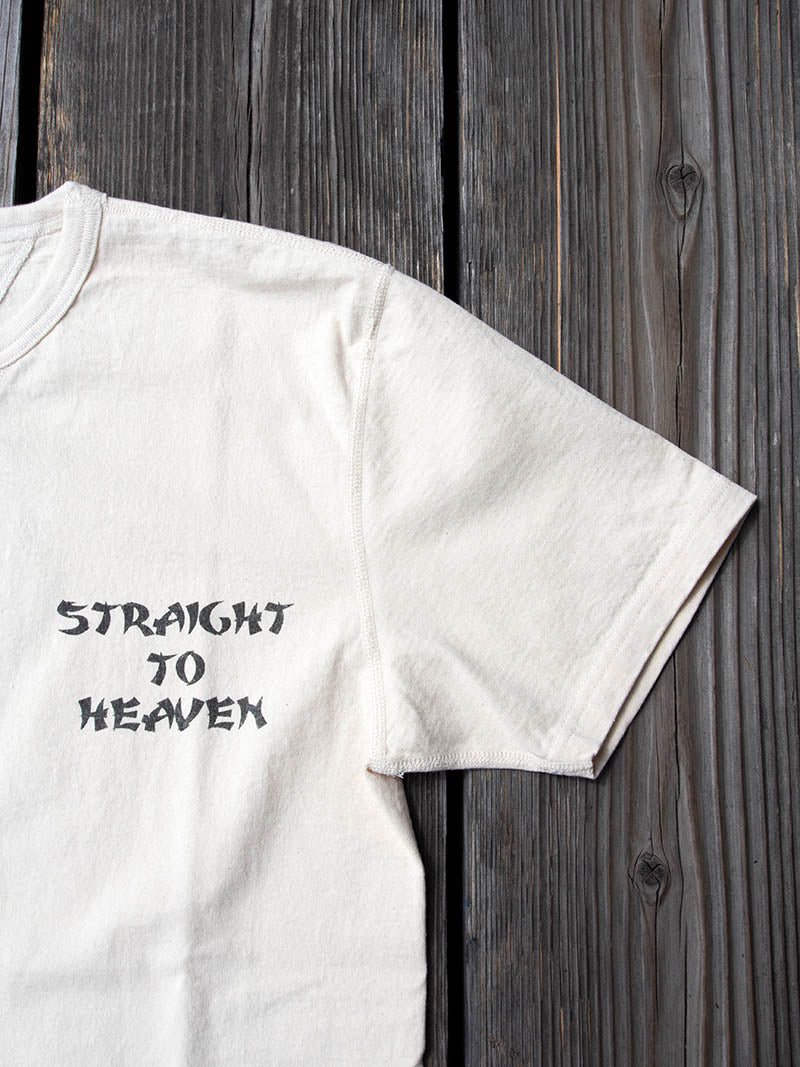 COZUN S/S GUSSET CREW -HEAVEN-