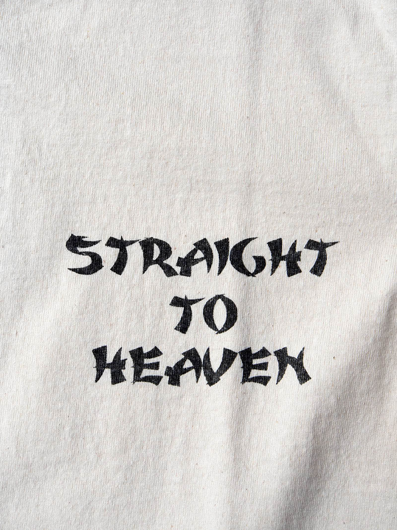 COZUN S/S GUSSET CREW -HEAVEN-