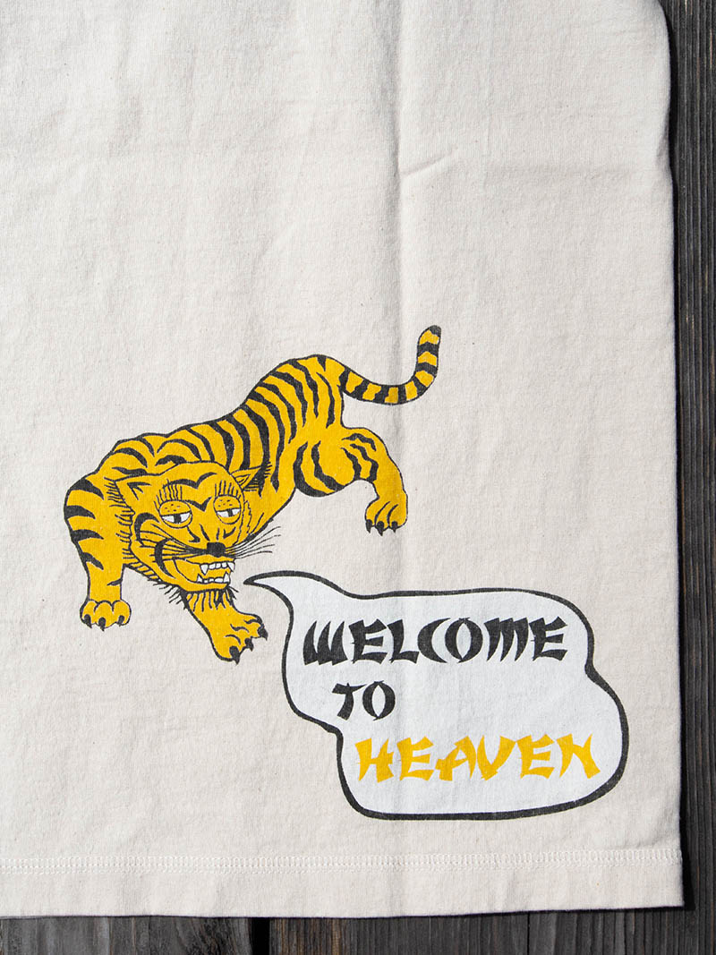 COZUN S/S GUSSET CREW -HEAVEN-