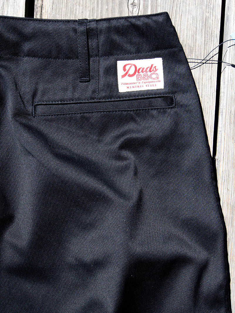 SBDB-002 DADs BBQ T/C Chino Trousers -Black-