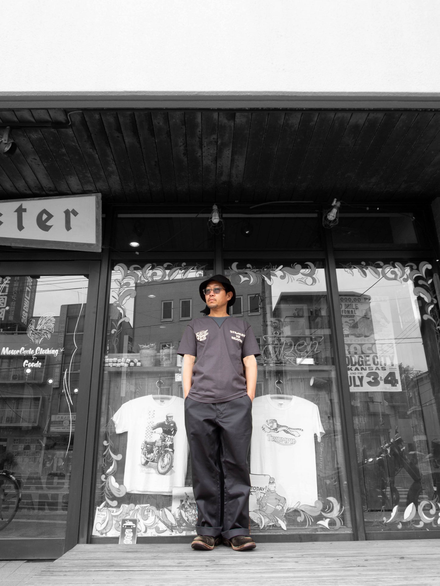 COZUN S/S GUSSET CREW -HEAVEN-