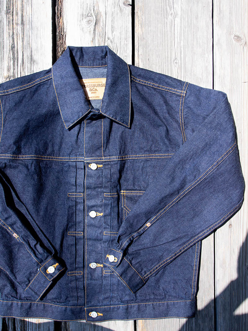 SBJ-115-306 11.5oz JOLT DENIM 1ST JACKET
