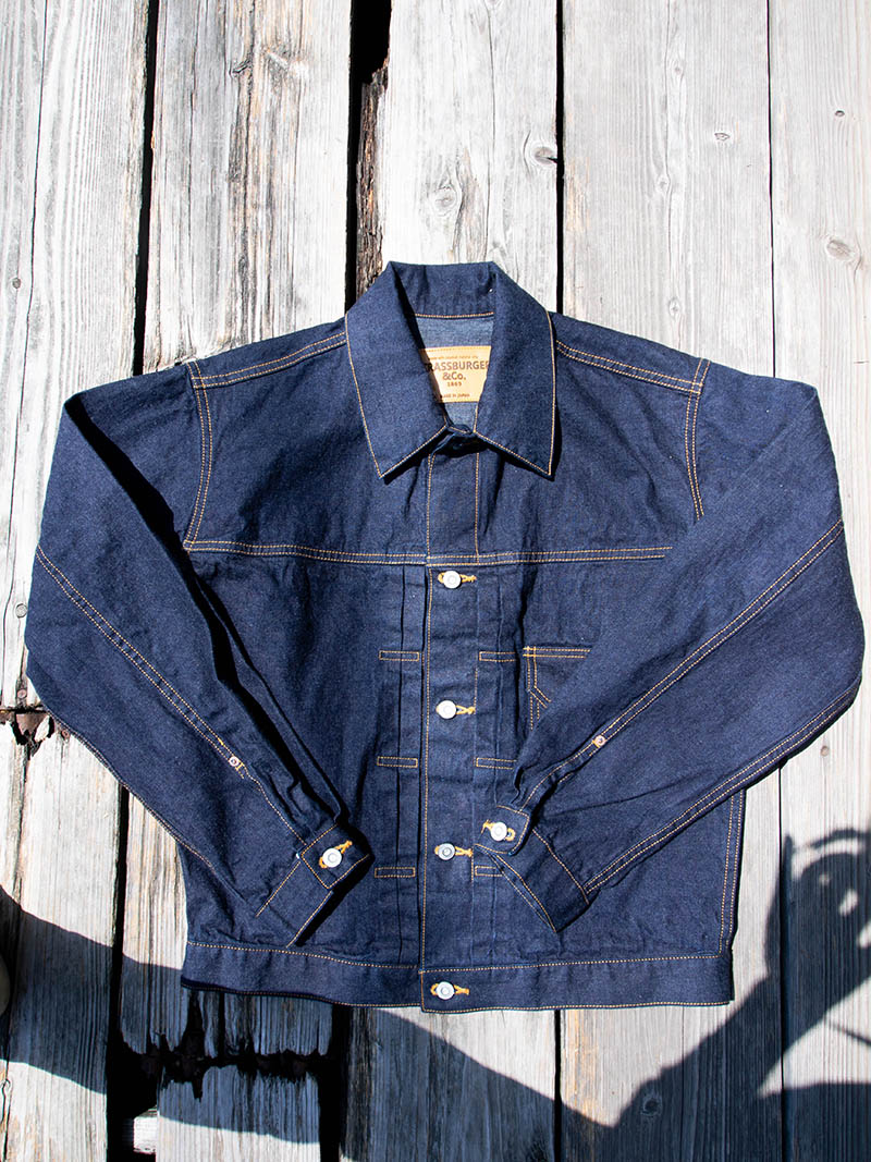 SBJ-115-306 11.5oz JOLT DENIM 1ST JACKET