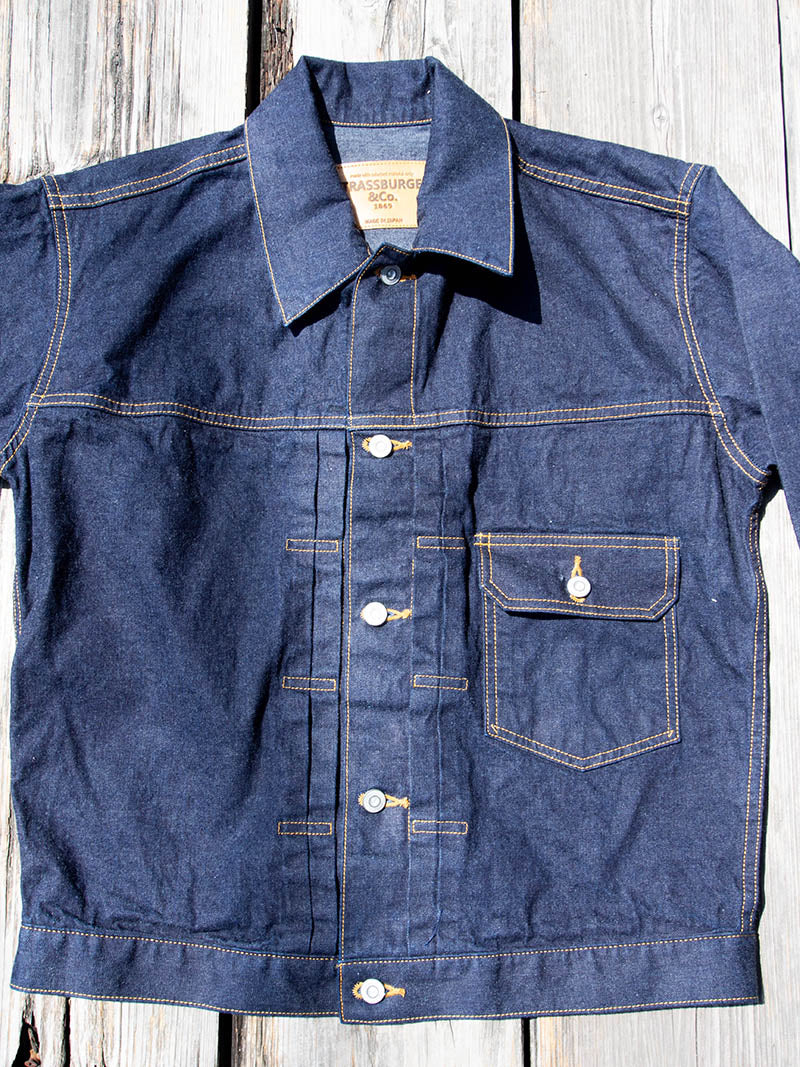 SBJ-115-306 11.5oz JOLT DENIM 1ST JACKET