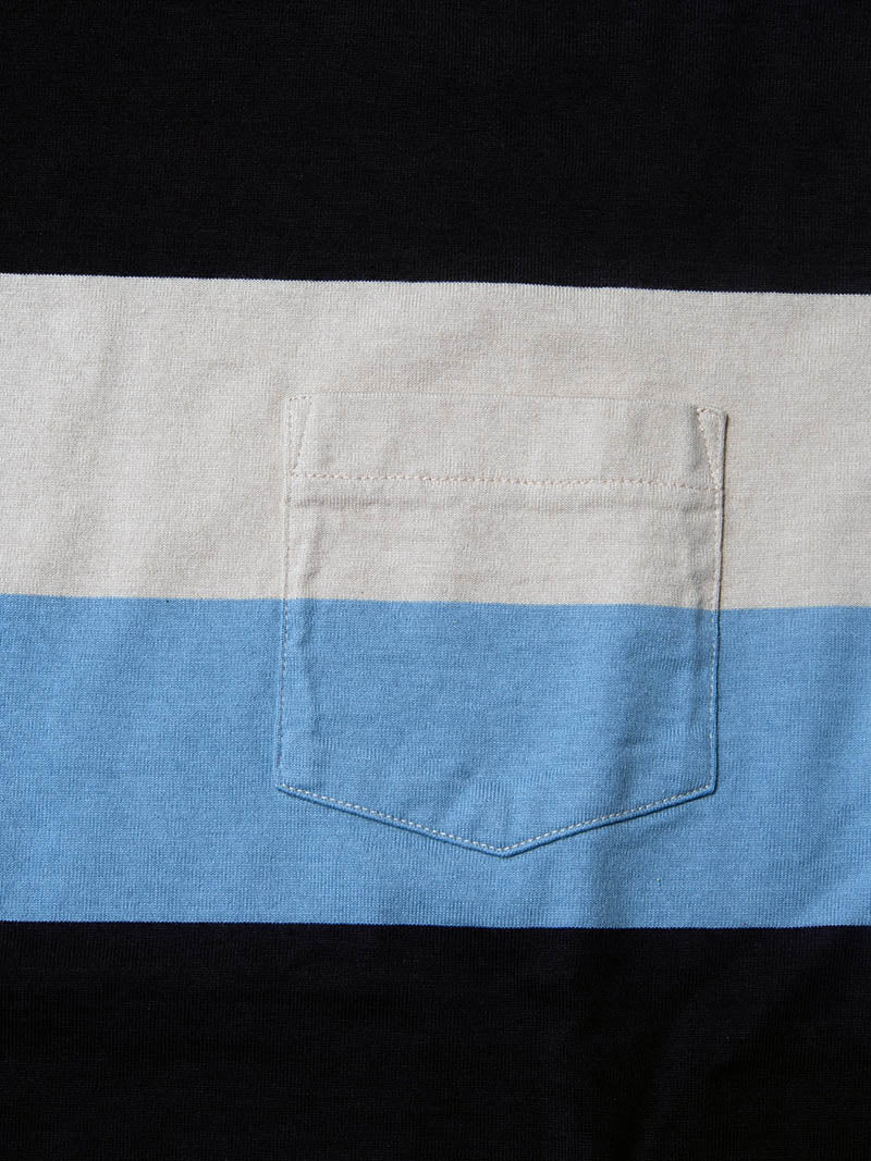 3 Col Wide Border S/S Tee