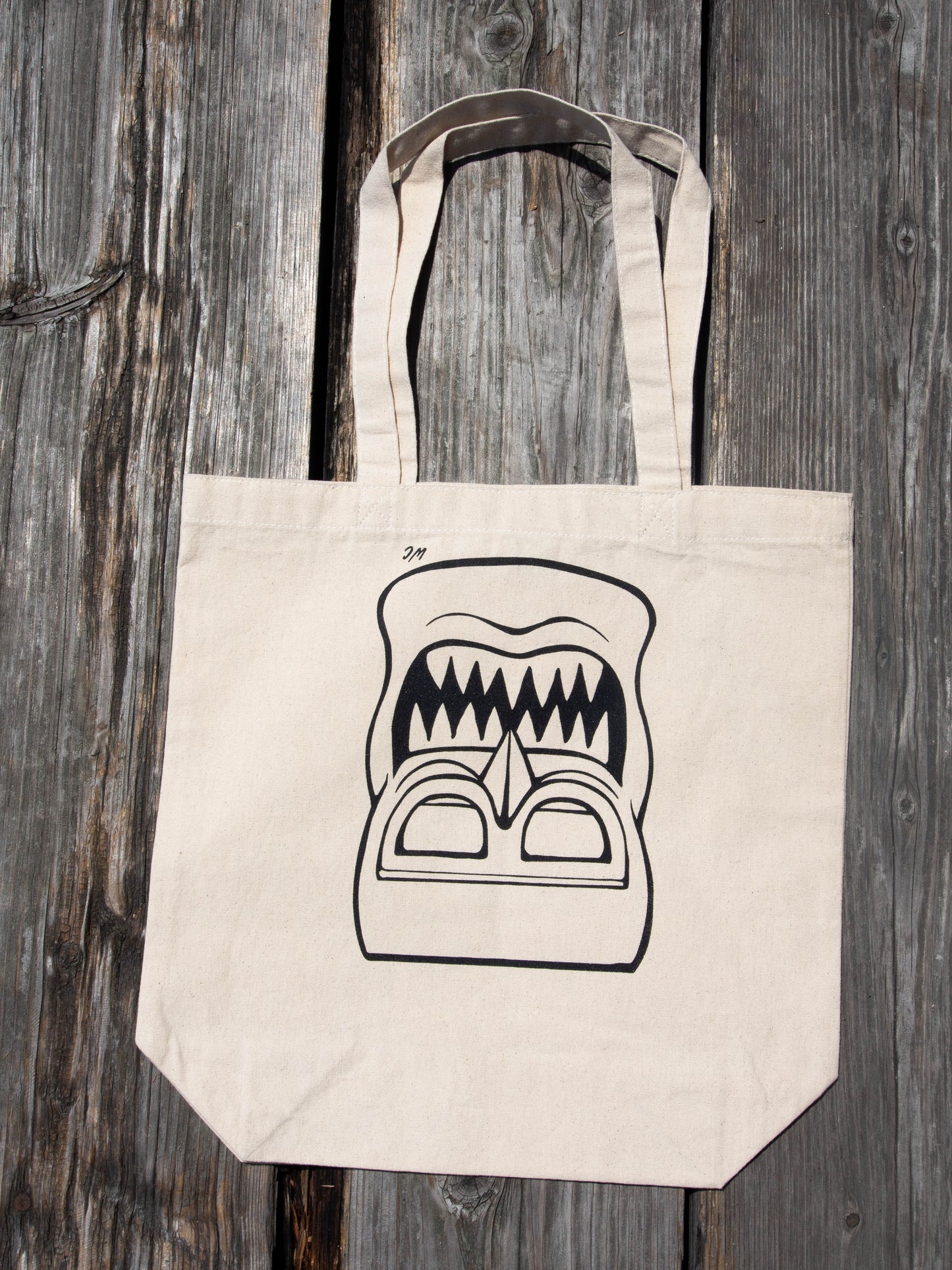Monster Mask Tote Bag × Tee