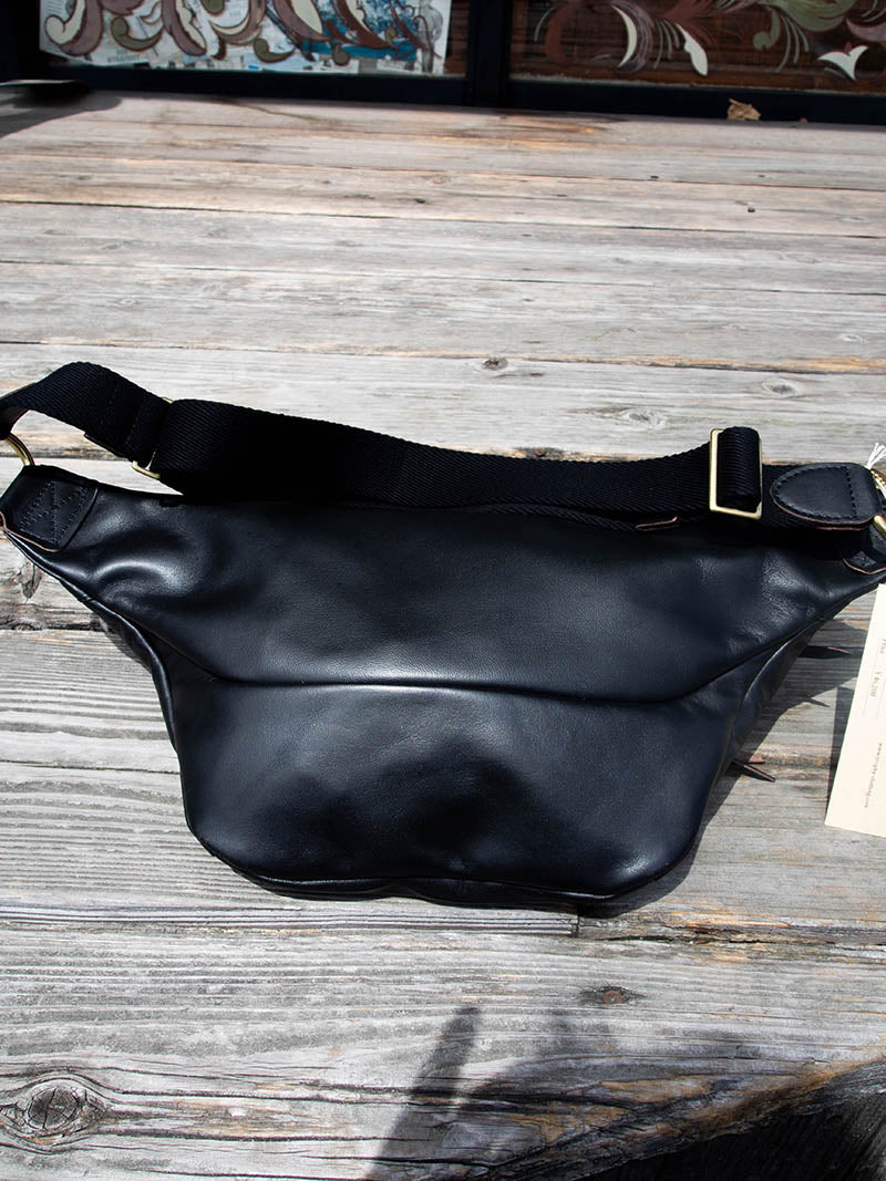 Day Trip Horsehide Bag -Black-