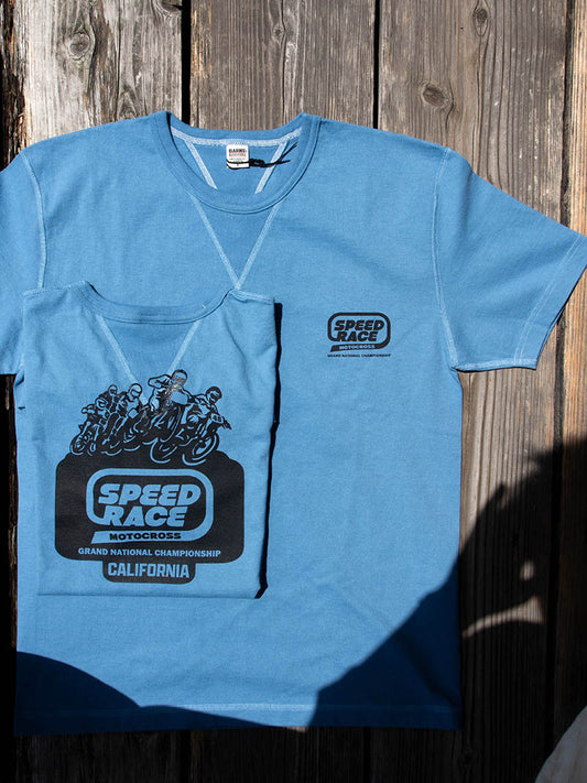 COZUN S/S GUSSET CREW -SPEED RACE-
