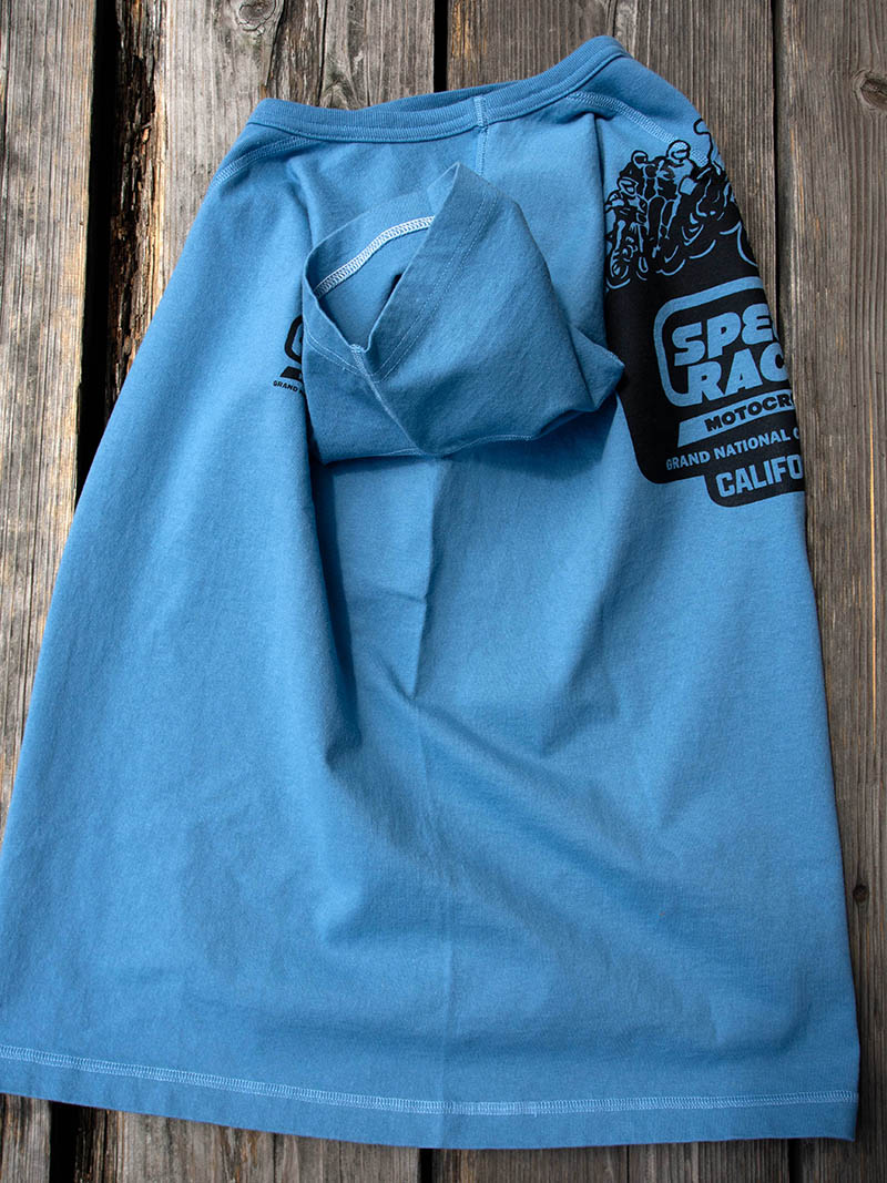 COZUN S/S GUSSET CREW -SPEED RACE-