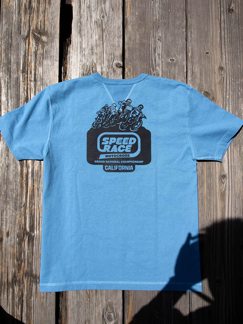 COZUN S/S GUSSET CREW -SPEED RACE-