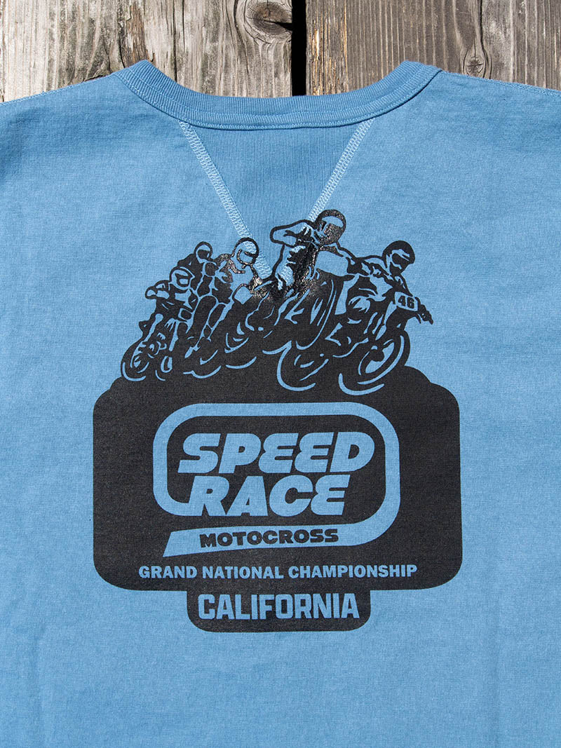COZUN S/S GUSSET CREW -SPEED RACE-
