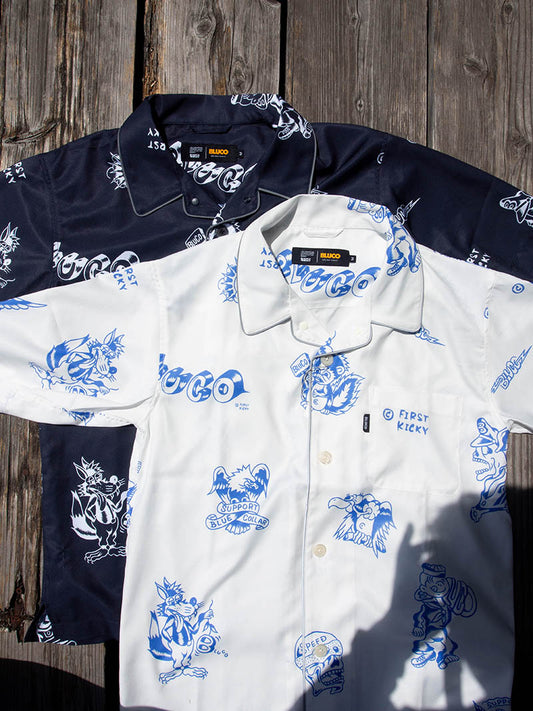 POOLSIDE SHIRT S/S -Tattoo-