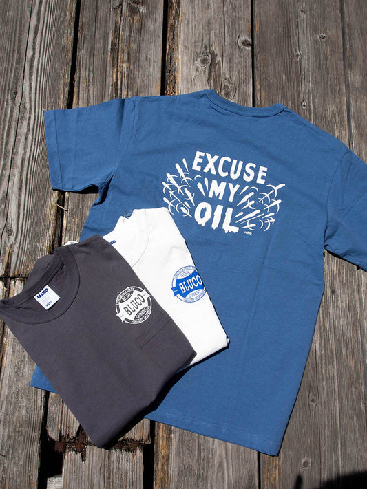 POCKET TEE -Oil-