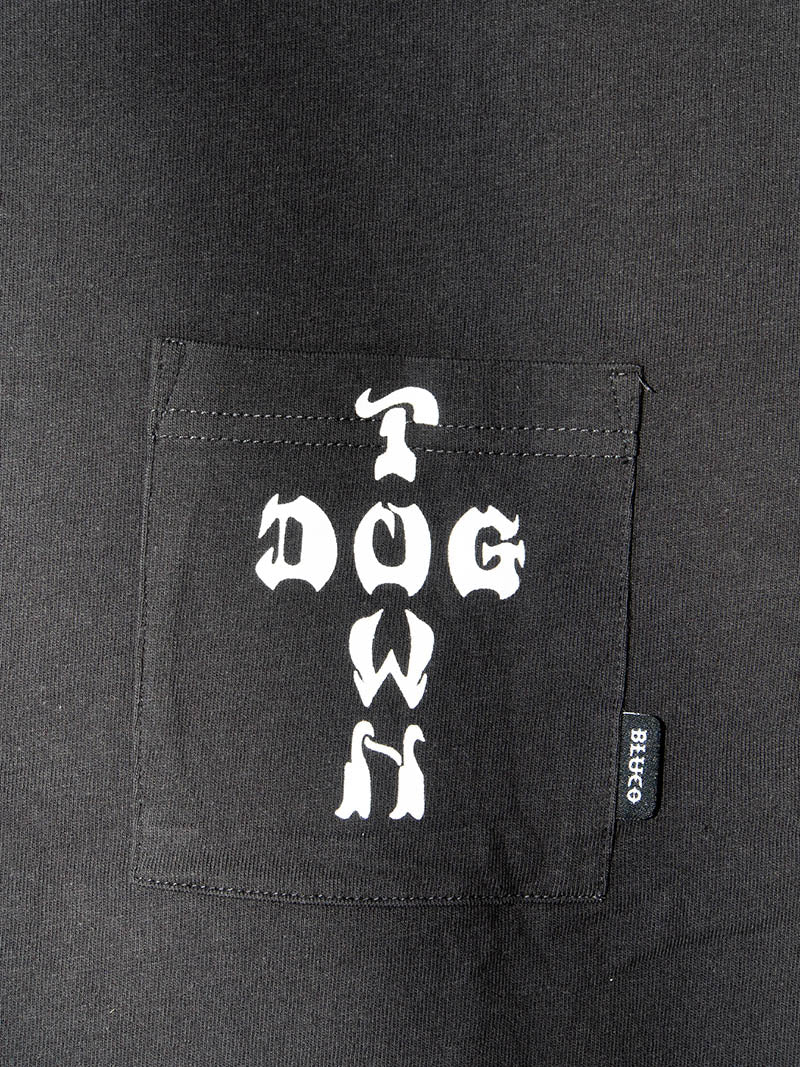 "DOGTOWN x BLUCO" Pocket Tee -Logo-