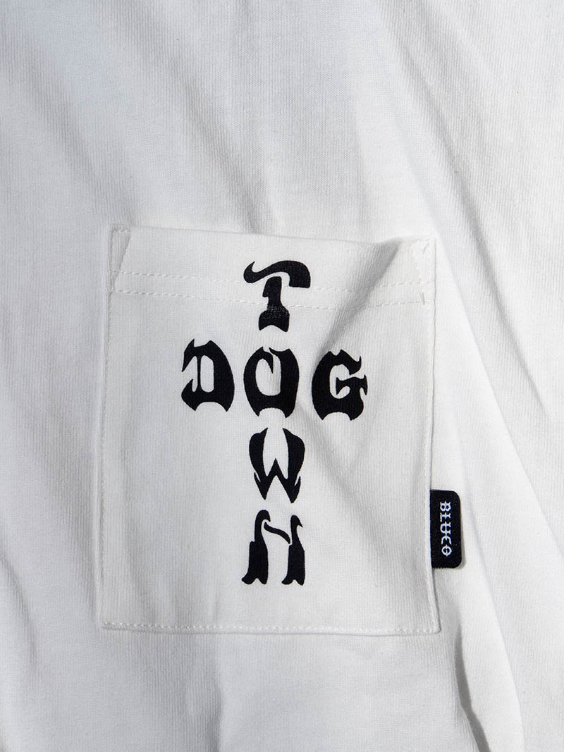 "DOGTOWN x BLUCO" Pocket Tee -Logo-