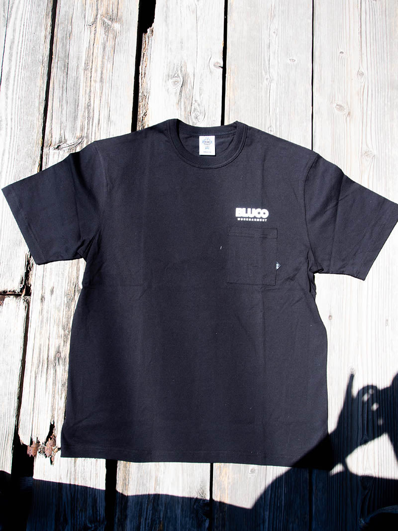 "MOONEYES x DOGTOWN x BLUCO" Pocket Tee -Logo-